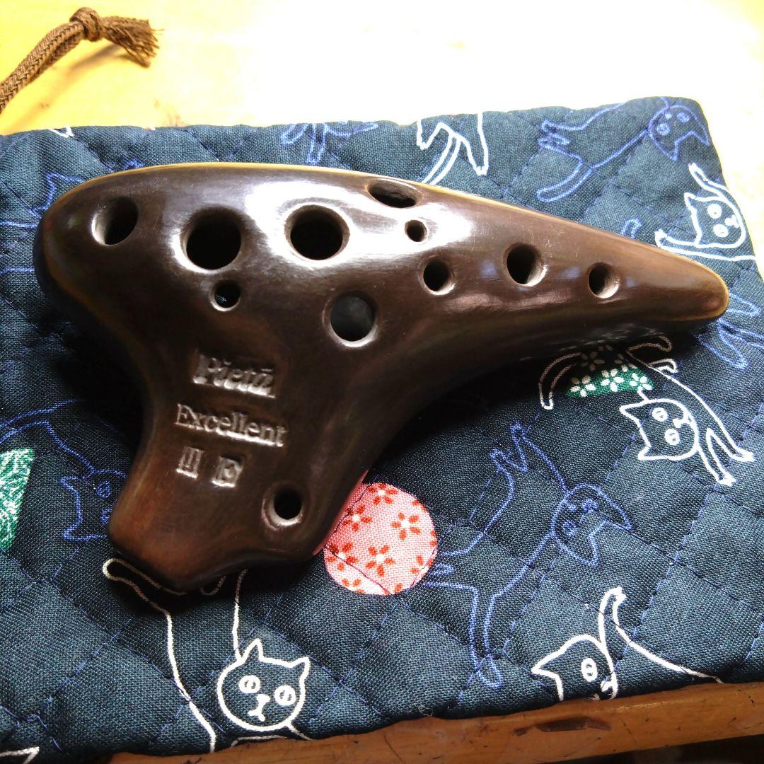 ピエタオカリナ ソプラノ3F EXcellent吊り穴付