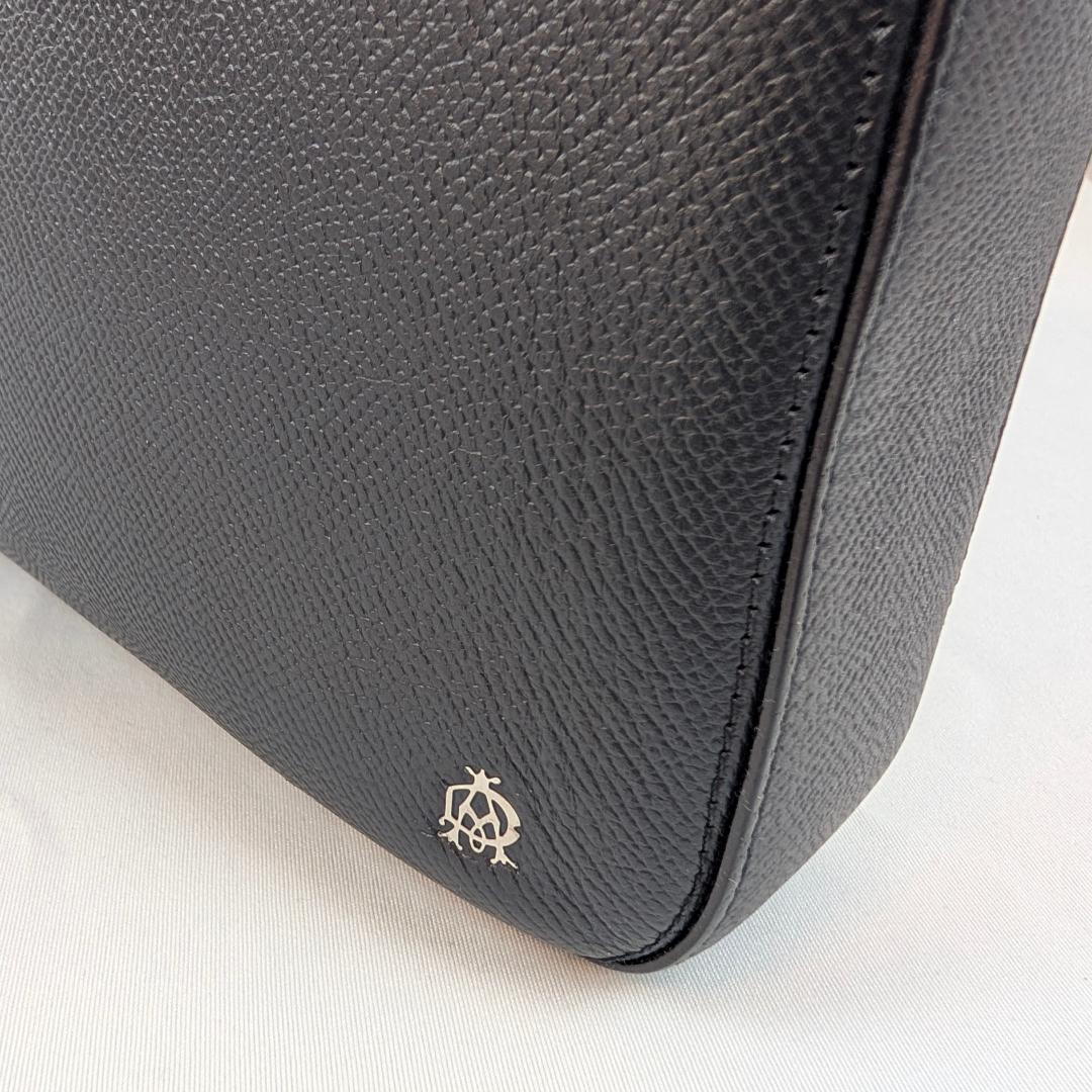 dunhill ダンヒル カドガン スリムドキュメントケース レザー ネイビー