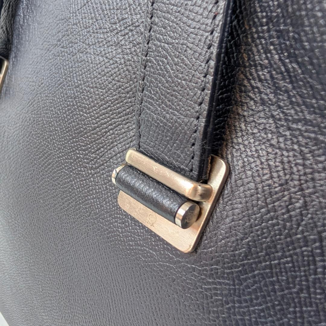 dunhill ダンヒル カドガン スリムドキュメントケース レザー ネイビー