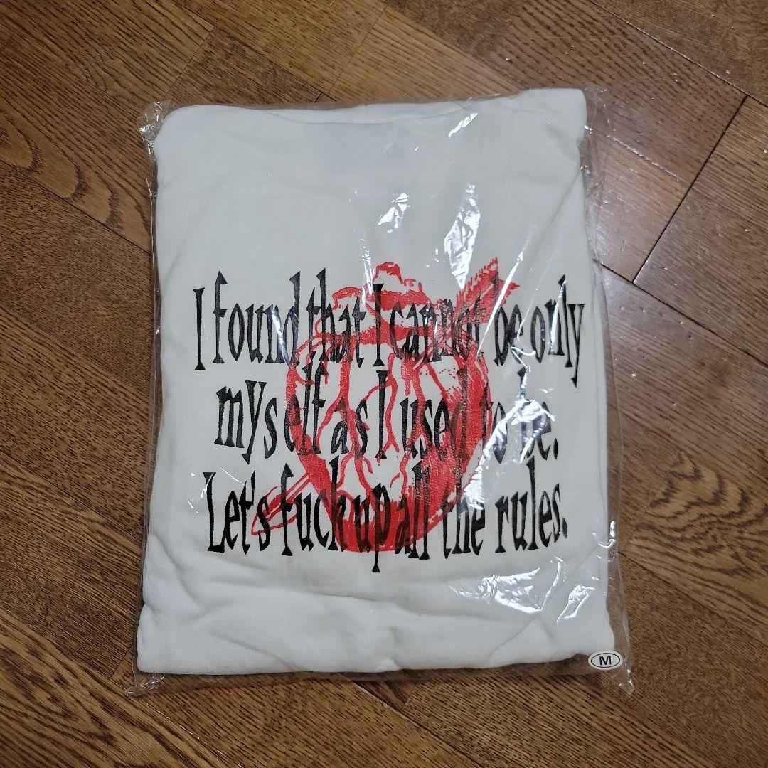 新品未開封 黒夢 CORKSCREW ツアーグッズ パーカー 白色 - メルカリ