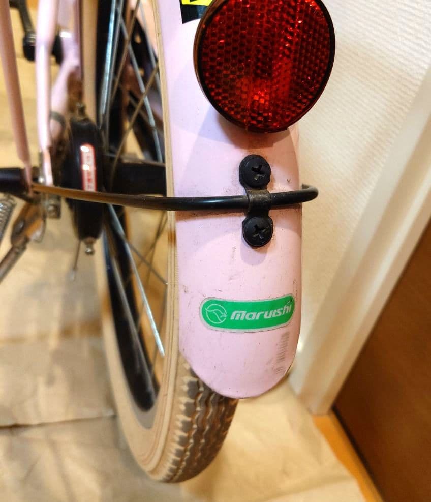 神奈川【直接引取のみ】川崎市中原区 子供用自転車 18インチ ピンク 女児向け