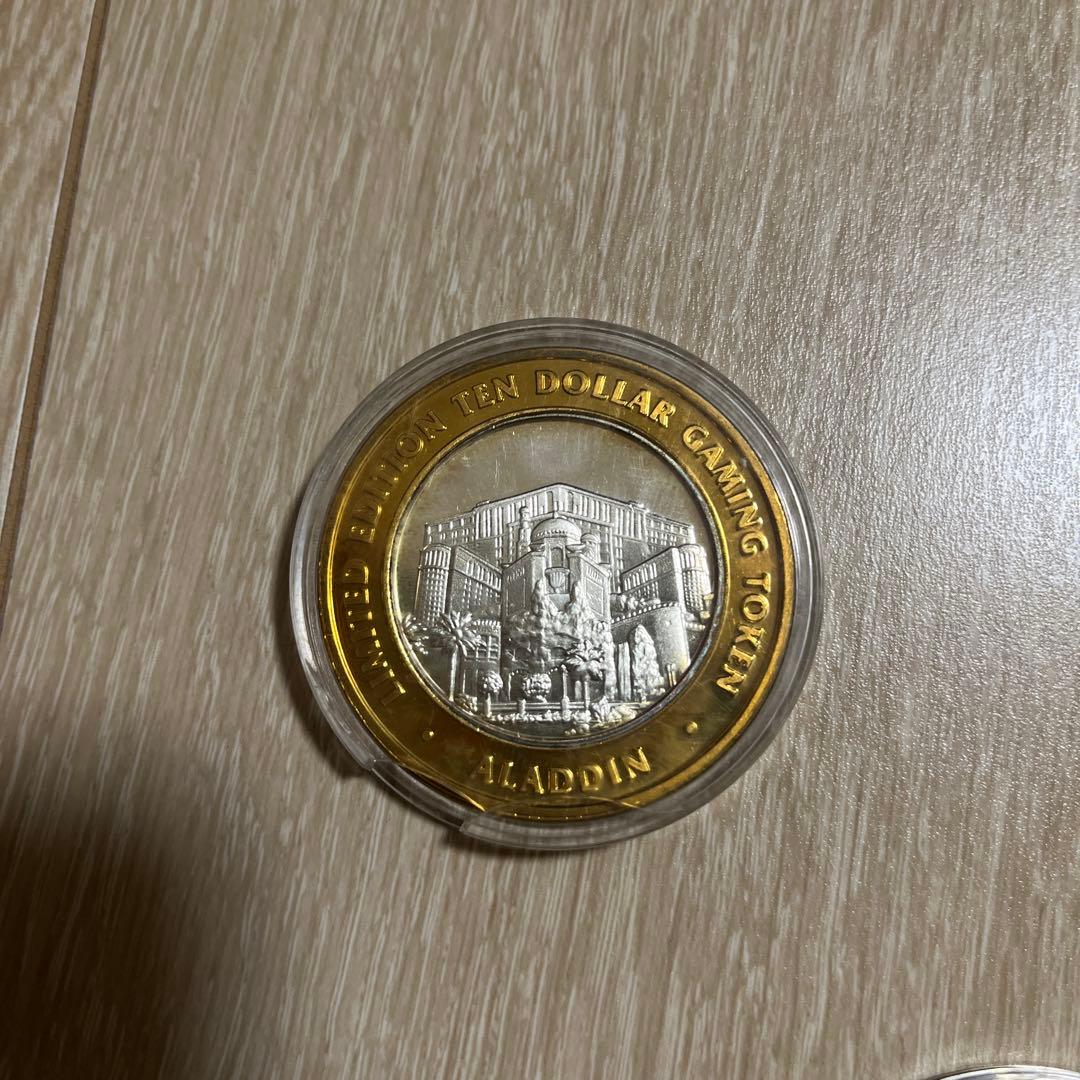 ラスベガス カジノホテル ゲーミングトークン メダルケース入り LASVegas