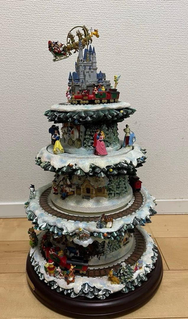 【動作確認済み】ワンダフル ワールドオブディズニー クリスマスツリーオルゴール