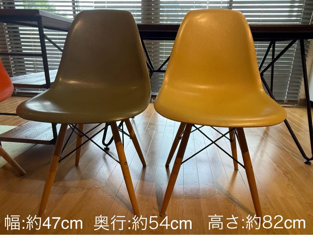 【引取り優先】木製ダイニングテーブル 椅子 シェルフセット売り