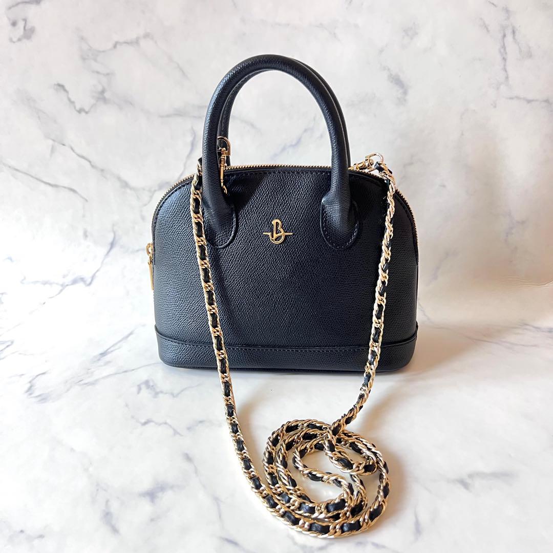 【入手困難】CARBOTTI カルボッティベリーナハンドバッグ 黒　未使用級