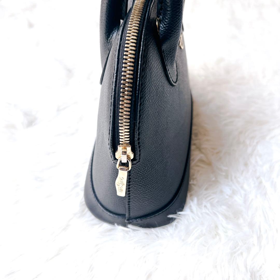 【入手困難】CARBOTTI カルボッティベリーナハンドバッグ 黒　未使用級