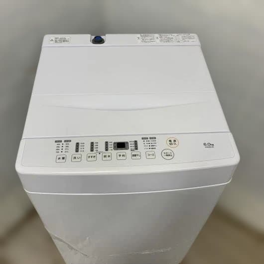 京都伏見区引き取り限定 山善 PJWMB-60-WH 2024年 6kg