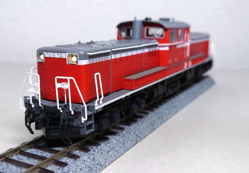 KATO HOゲージ DD51北斗星色＆一般色 2両セット 加工有りジャンク品