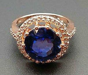 eriken20スリランカ産天然ロイヤルブルーサファイア SV925 指輪