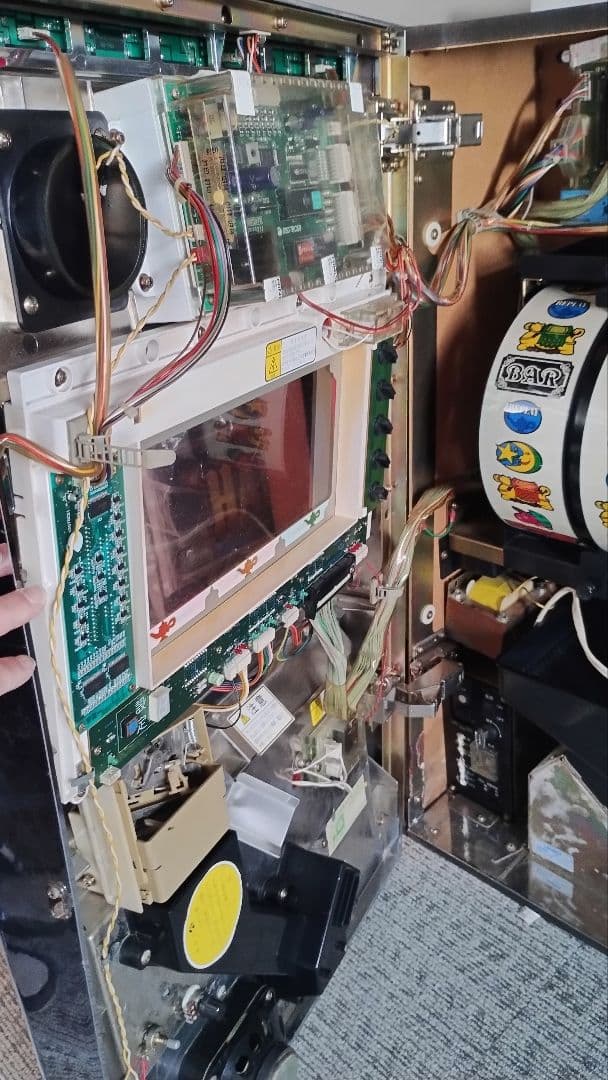 ALADDIN スロットマシン スロット アラジンA 4号機 実機 不要機