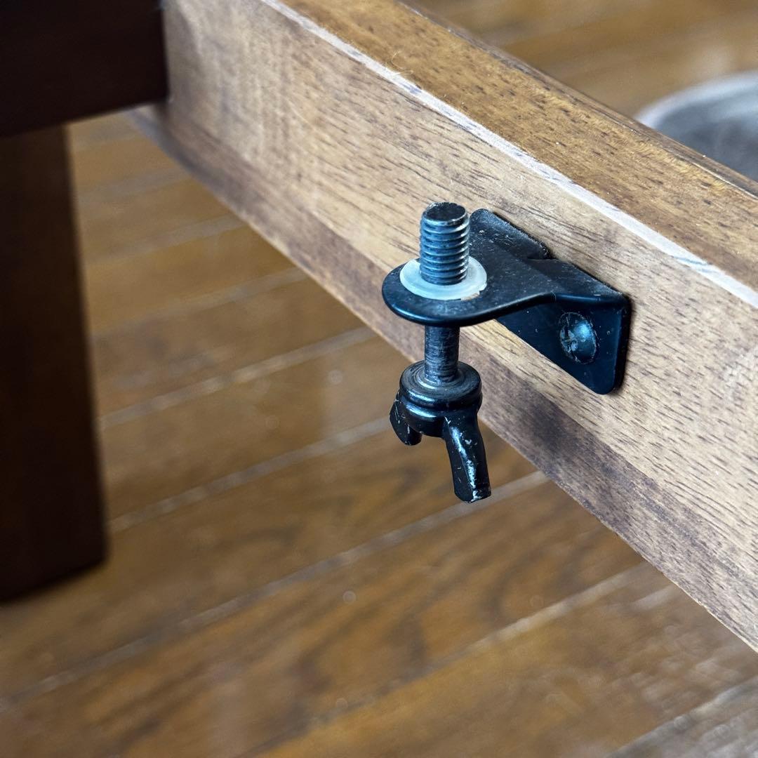 ゆうちゃん様専用】木製ガラストップ アジアンテイスト こたつテーブル