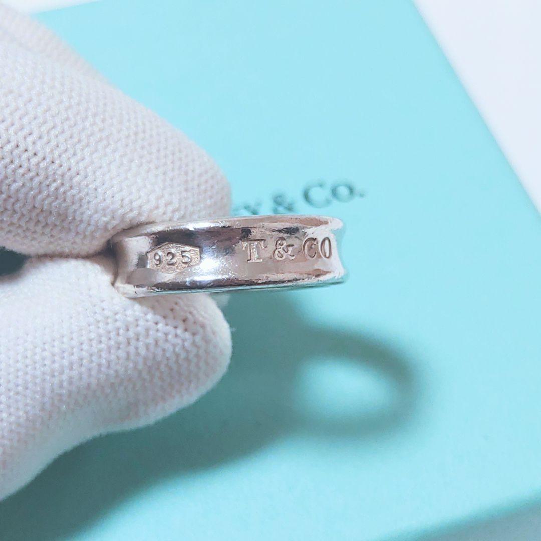 Tiffany ナローリング メンズリング ナローリング 18.5号