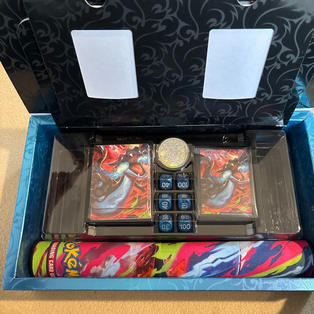 海外限定　メガリザードンX ex サプライ　箱付き