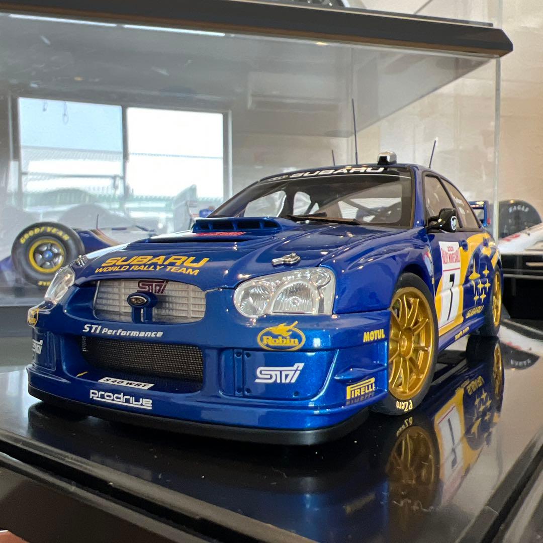 【期間限定値下げ12/7まで】 オートアート1/18 2003インプレッサWRC