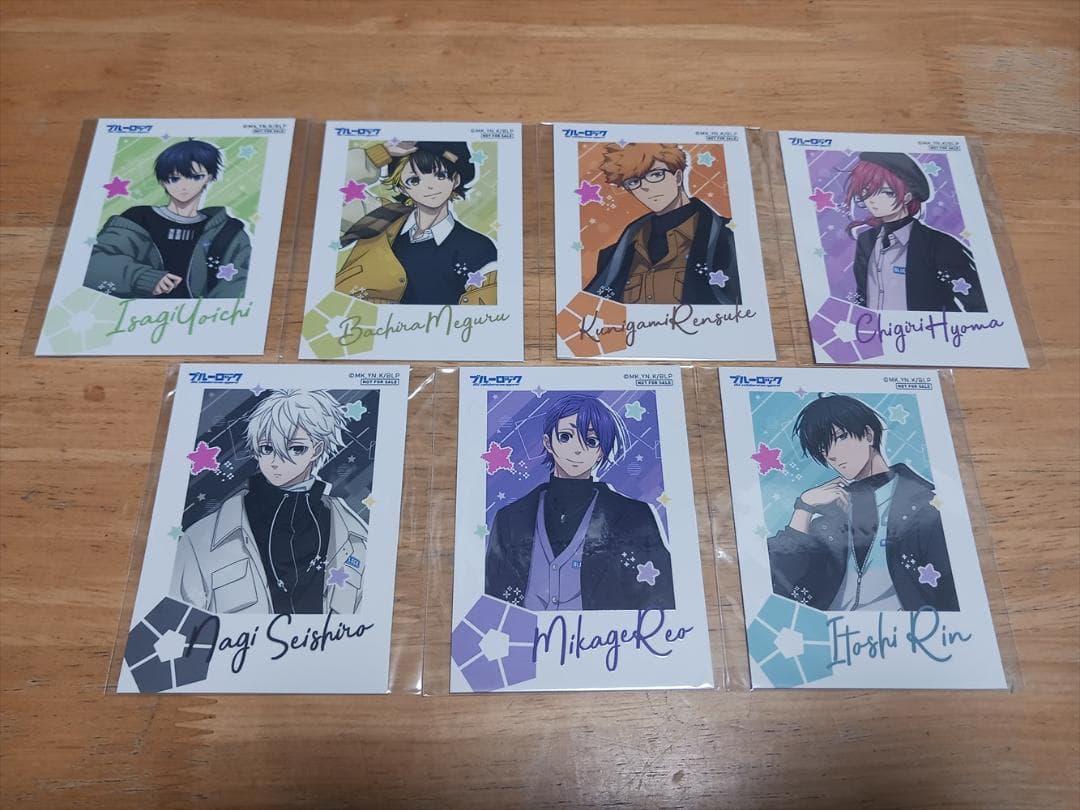 ブルーロック 全14種 『UGCコラボ特典カード　レア＆ホログラム ver. 』