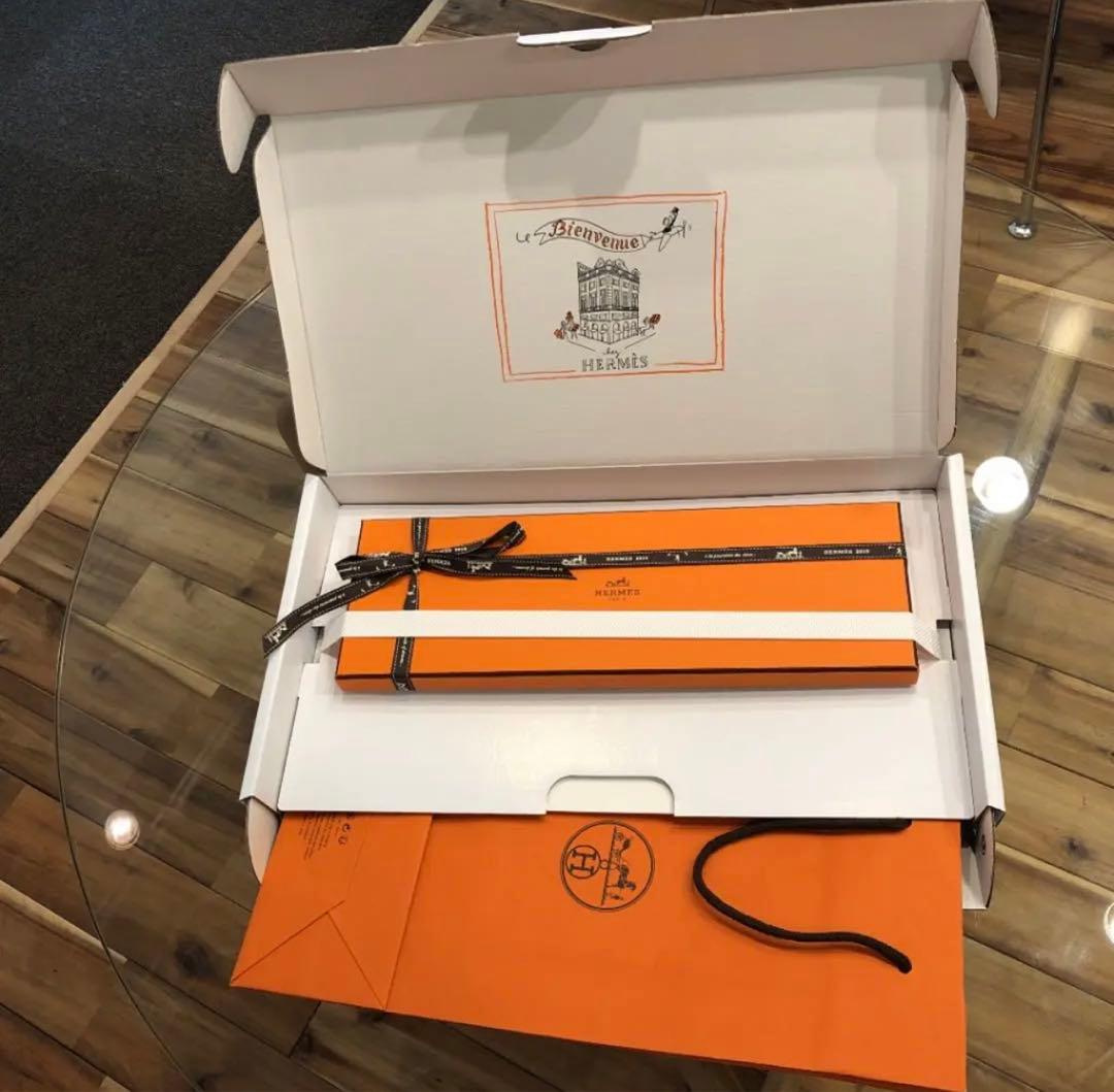 エルメス ネクタイ空箱 紙袋 ボックス HERMES】ネクタイ用空箱8個