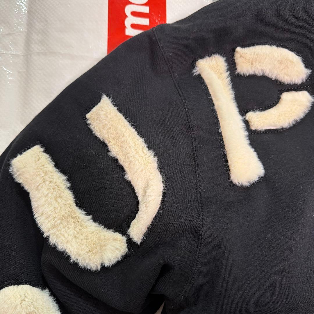 トップス Supreme Faux Fur Lined Zip Up Hoodie L