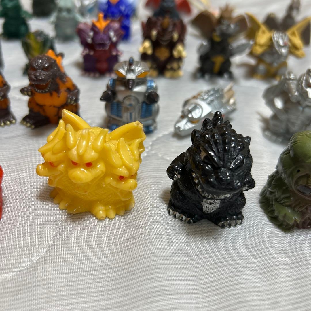 ゴジラ 指人形 53体