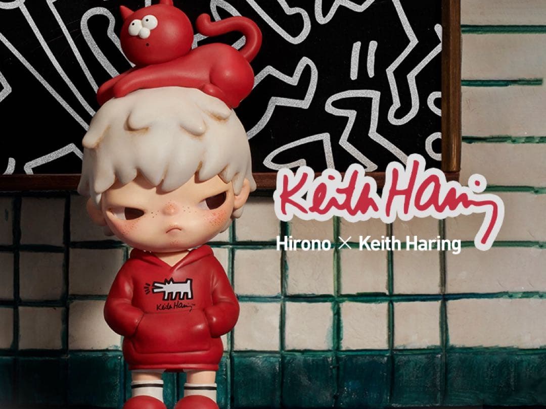 Popmart Hirono x Keith Haring ポップマート ヒロノ｜Popmart Hirono