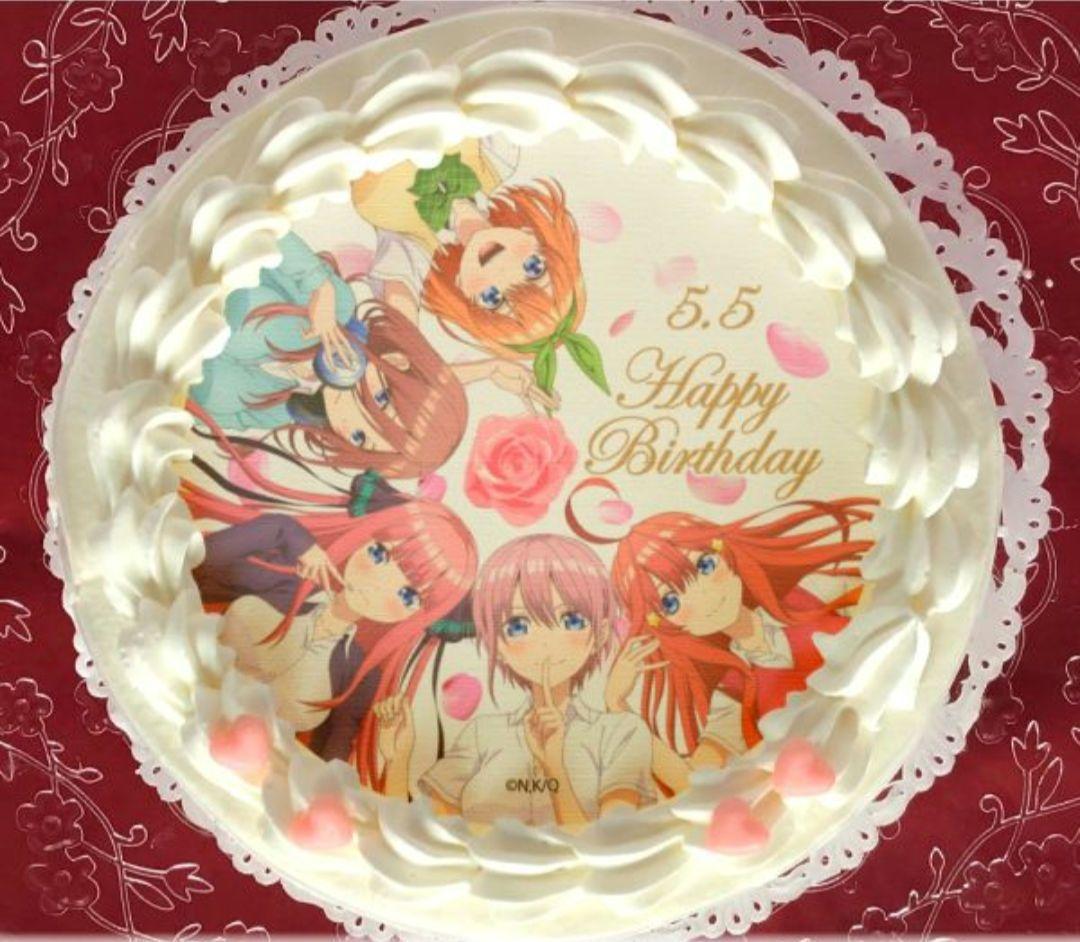 五等分の花嫁 缶バッジ プリロール 誕生日 中野五月の通販はau PAY