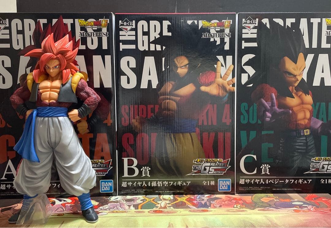 一番くじ ドラゴンボール THE GREATEST SAIYAN A B C賞