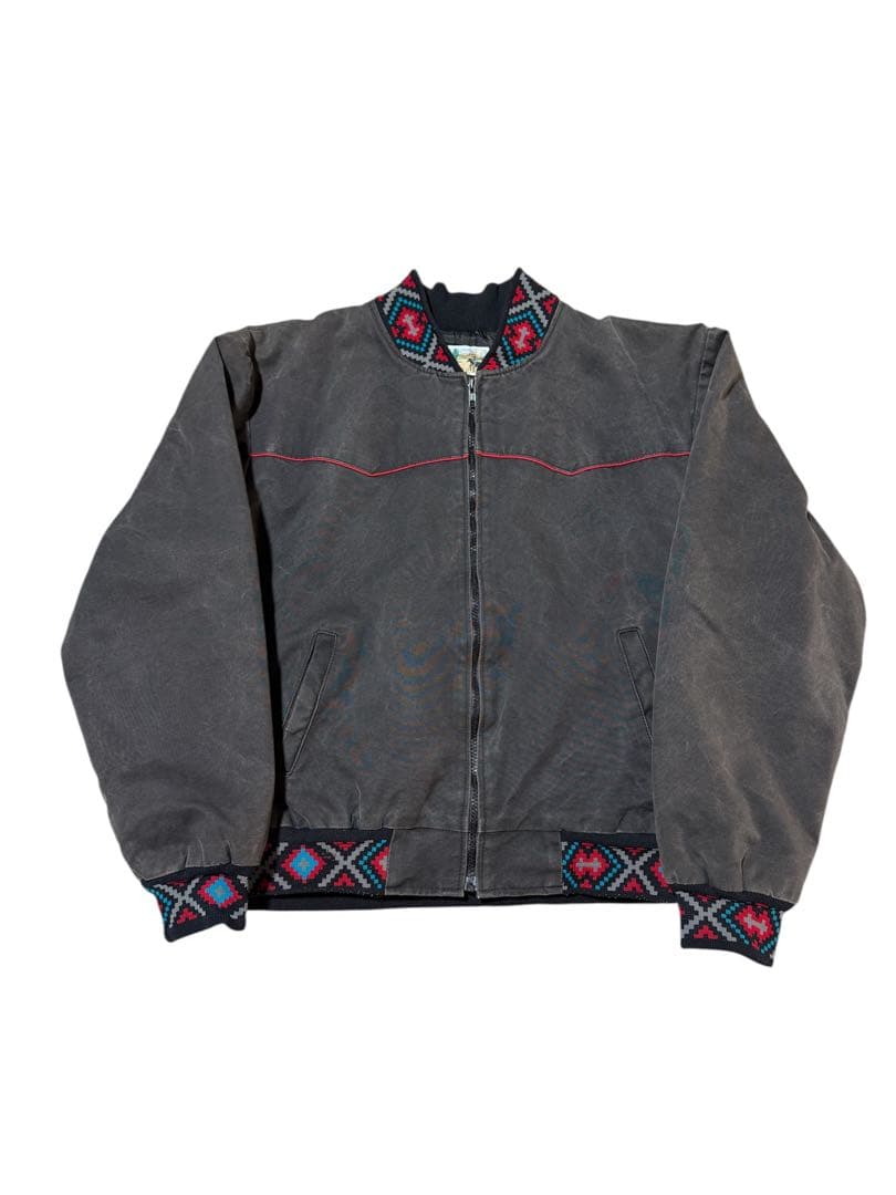 USA製 ダック地 サンタフェジャケット XL ネイティブ柄 - メルカリ