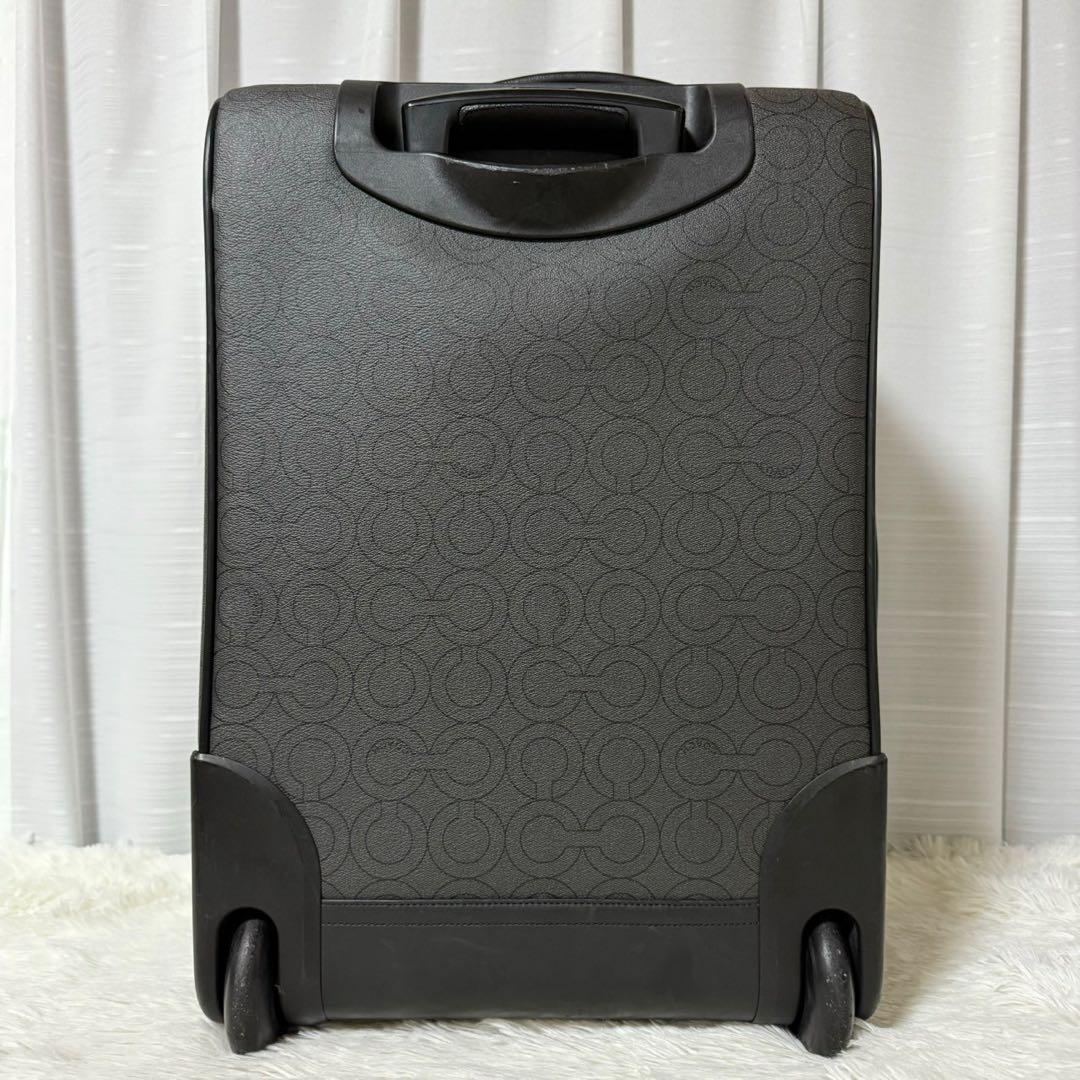 ⭐️美品⭐️ コーチ 77135 オプアート PVC レザー キャリーケース