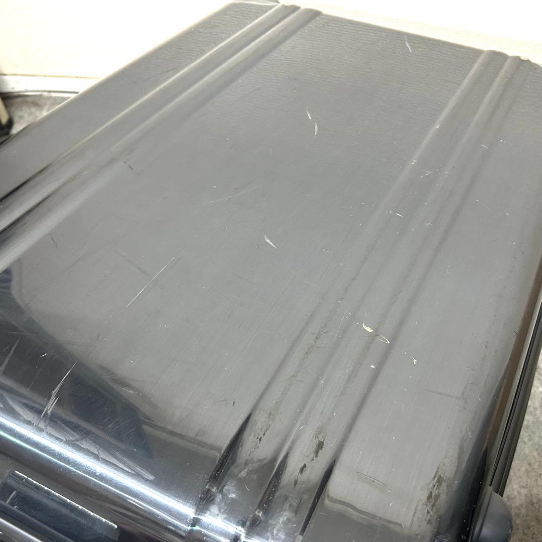 ゼロハリバートン 4輪 キャリーケース グレー系 大容量 傷ありの通販は