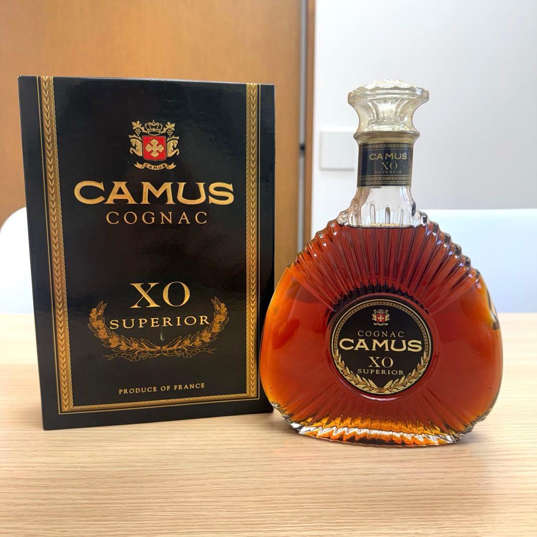 未開栓 CAMUS XO SUPERIOR コニャック 700ml ブランデー - メルカリ