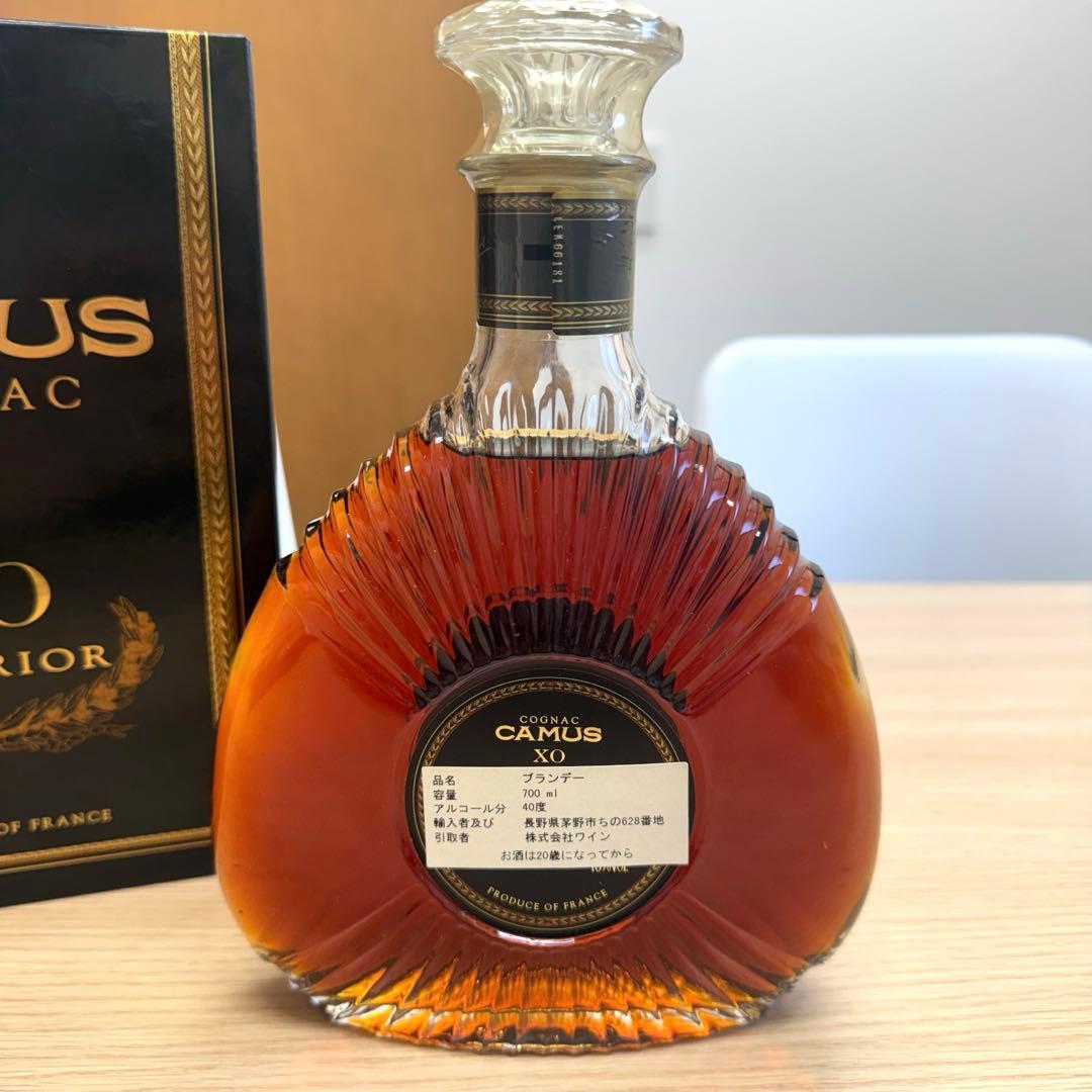 未開栓 CAMUS XO SUPERIOR コニャック 700ml ブランデー - メルカリ
