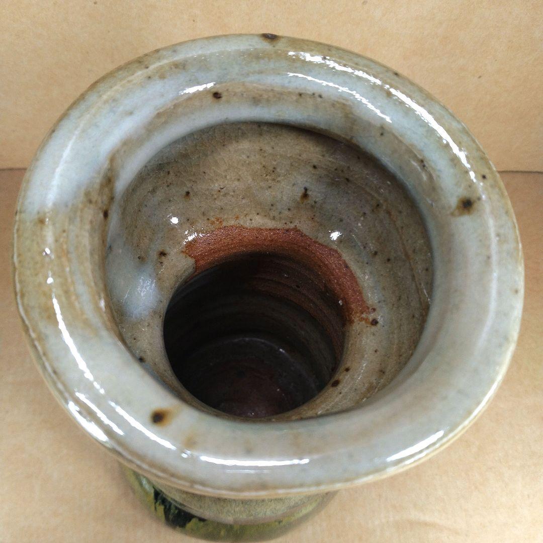 十二代 中里太郎右衛門(人間国宝 中里無庵）朝鮮唐津花入