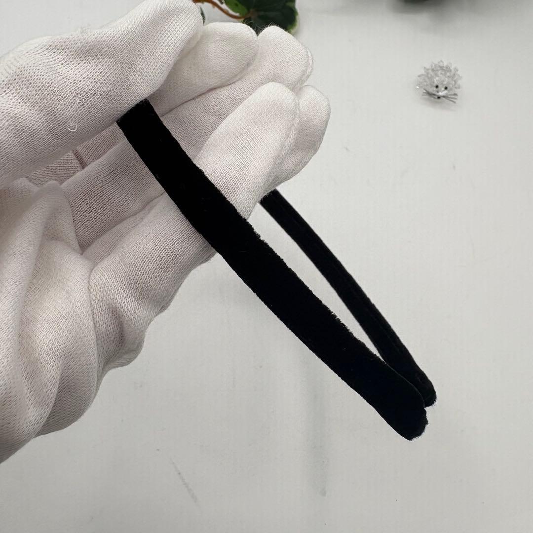 アレクサンドルドゥパリ　ベロア　カチューシャ