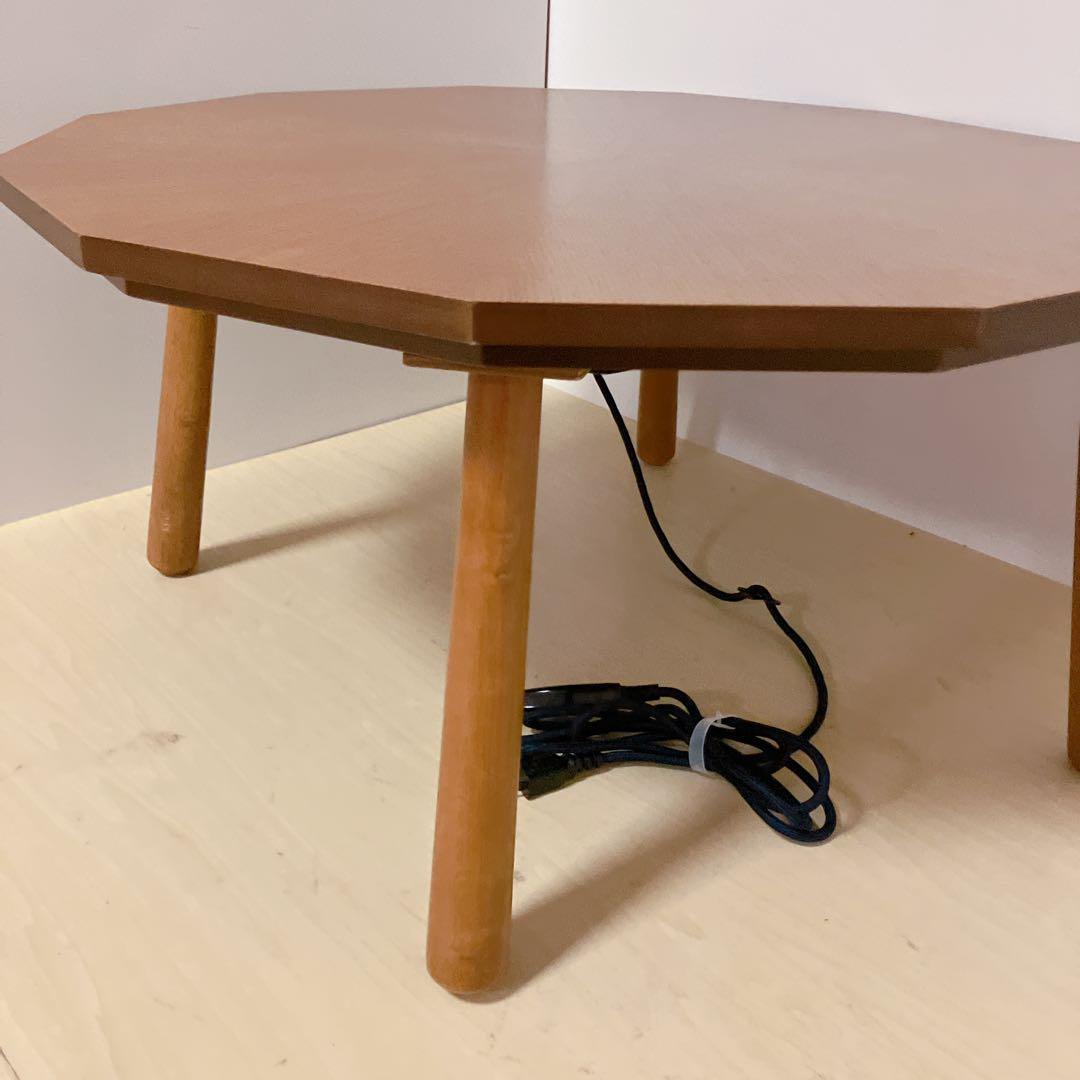 東谷 多角形 12角形 こたつテーブル ローテーブル 木製テーブル 80cm