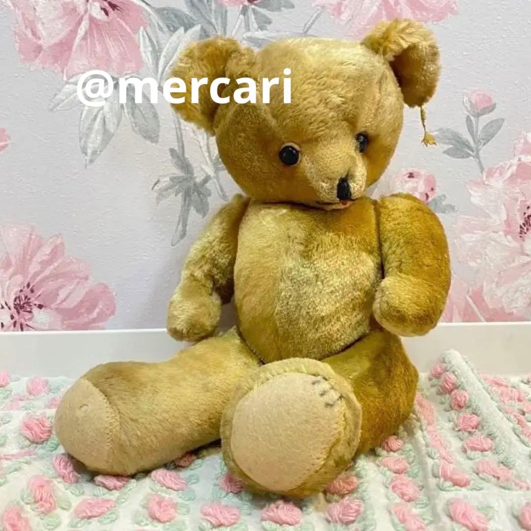 ヴィンテージ】キャラクターノベルティ社 モヘアテディベア