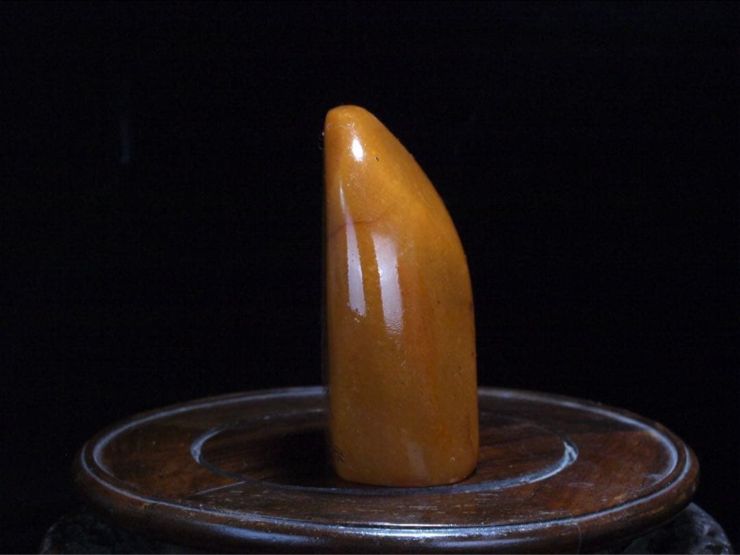 中国古い田黄石 置物 風景彫刻骨董品