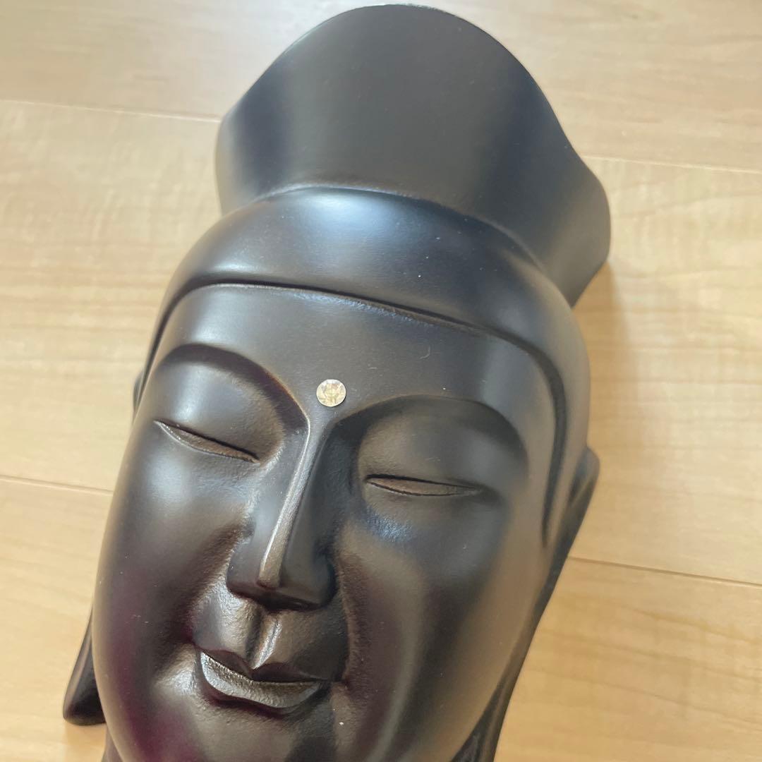 弥勒菩薩 仏面 広隆寺 レリーフ 仏像 壁掛け 和モダン インテリア