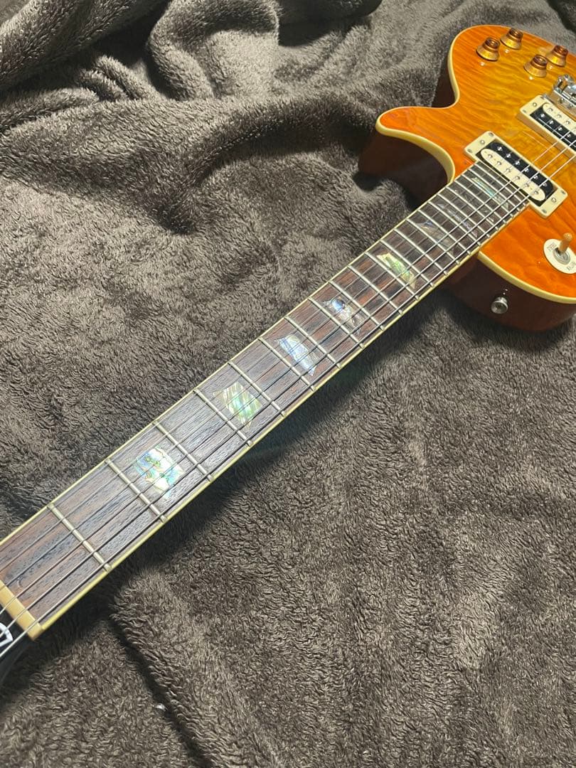 レスポールタイプ ディープジョイント キルト アバロン