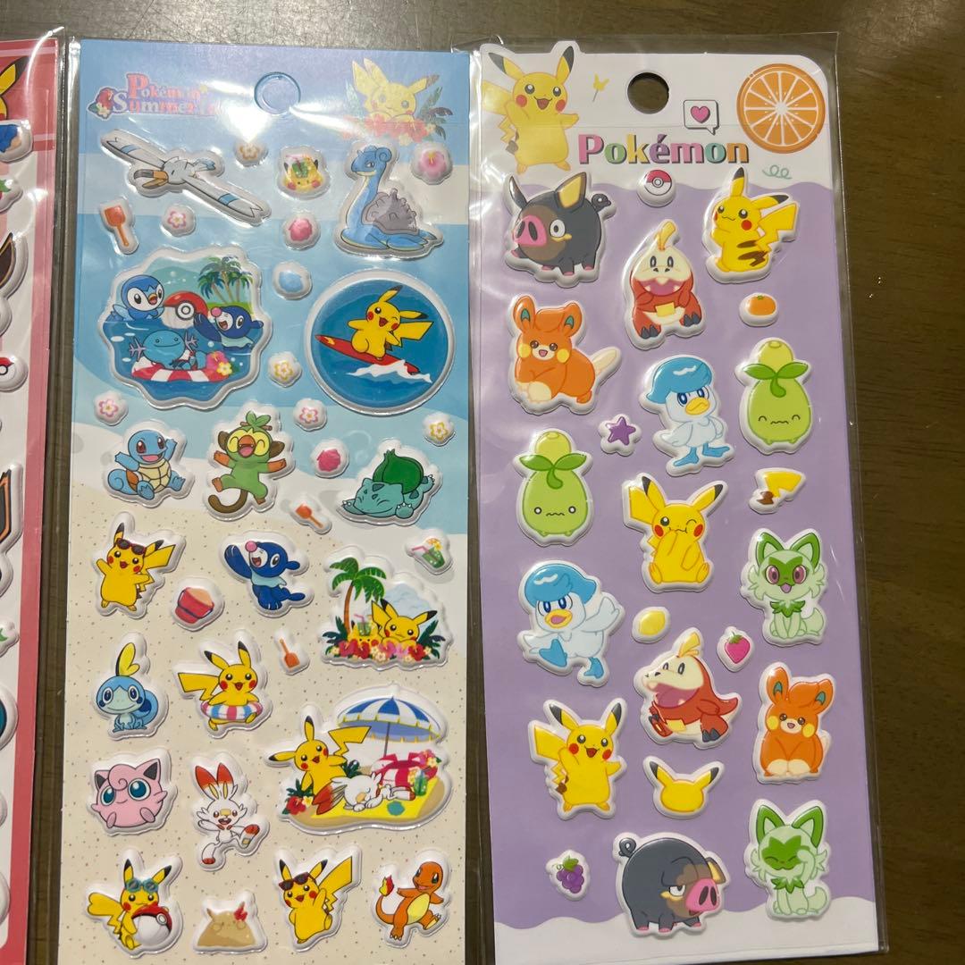 ポケモン シール 4シートセット - メルカリ