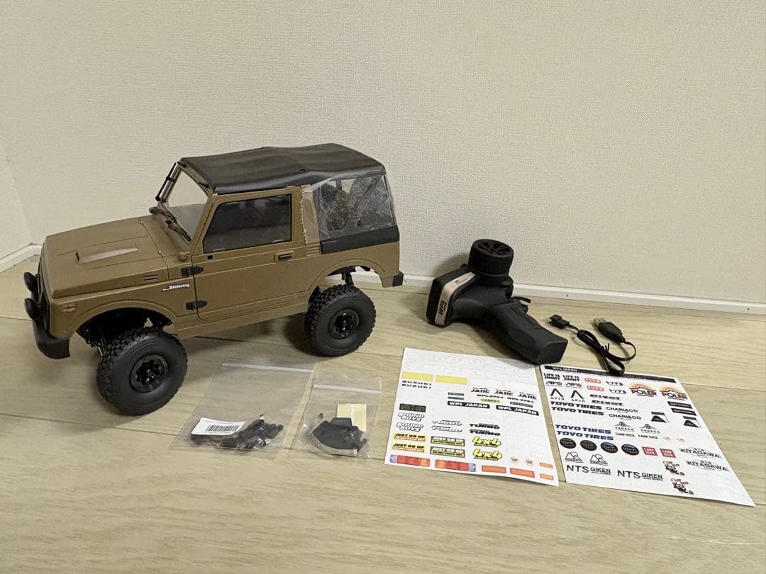 WPL JAPAN スズキ ジムニー(JA11C) C74-1 RTR　ブラウン