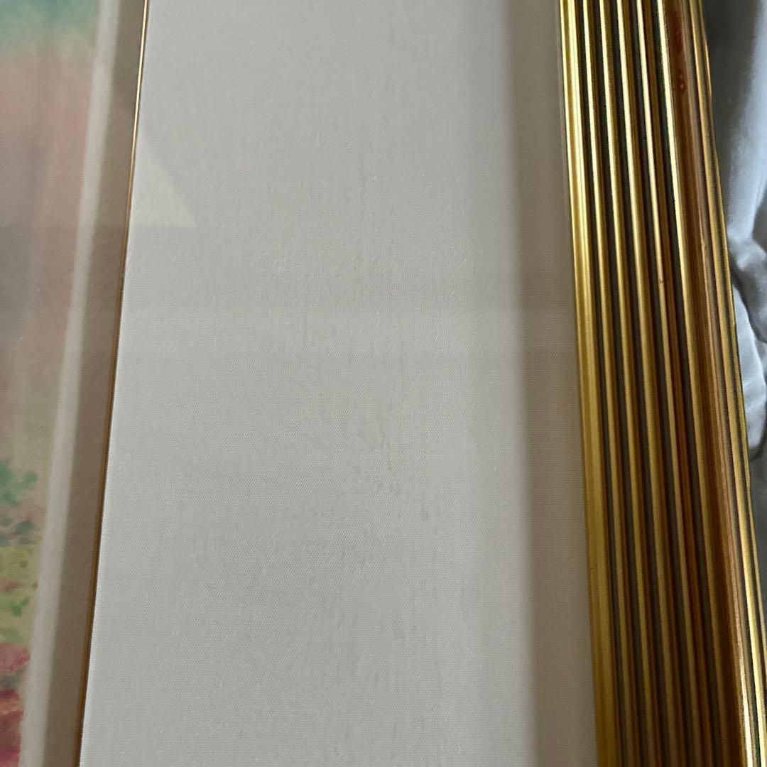 クロード・マヌキアン　反射光　大きなリトグラフ