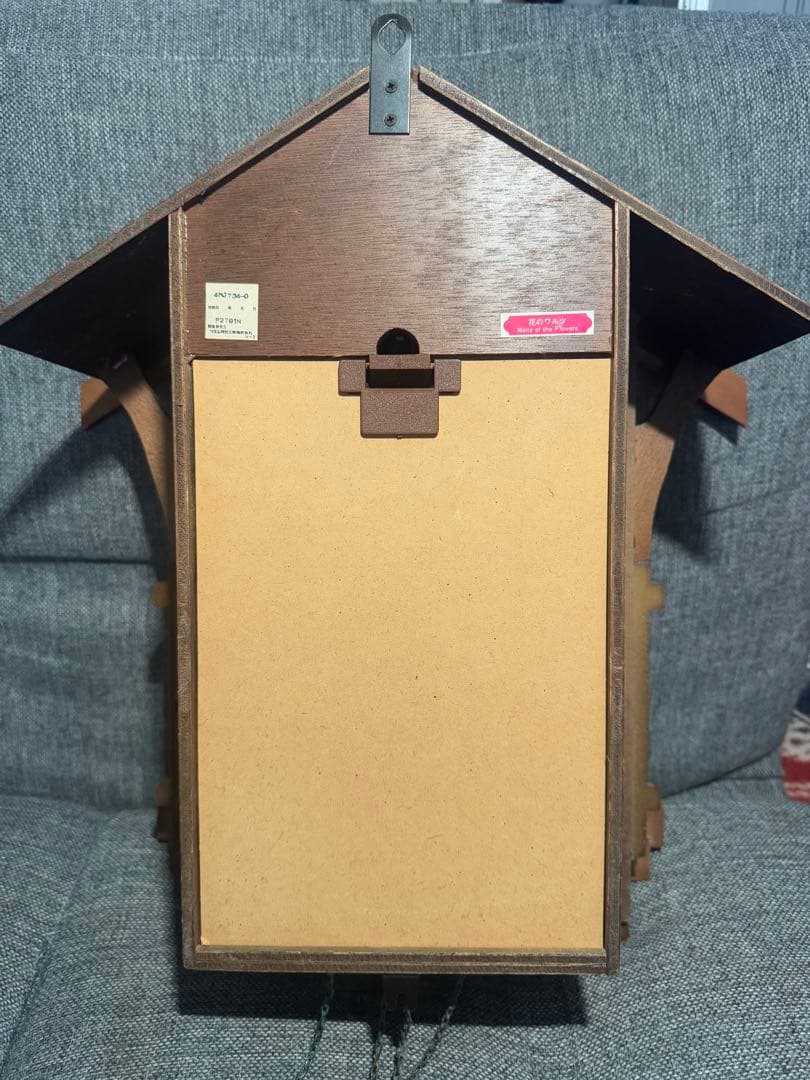 シチズンクオーツ鳩時計　アンティーク　花のワルツ