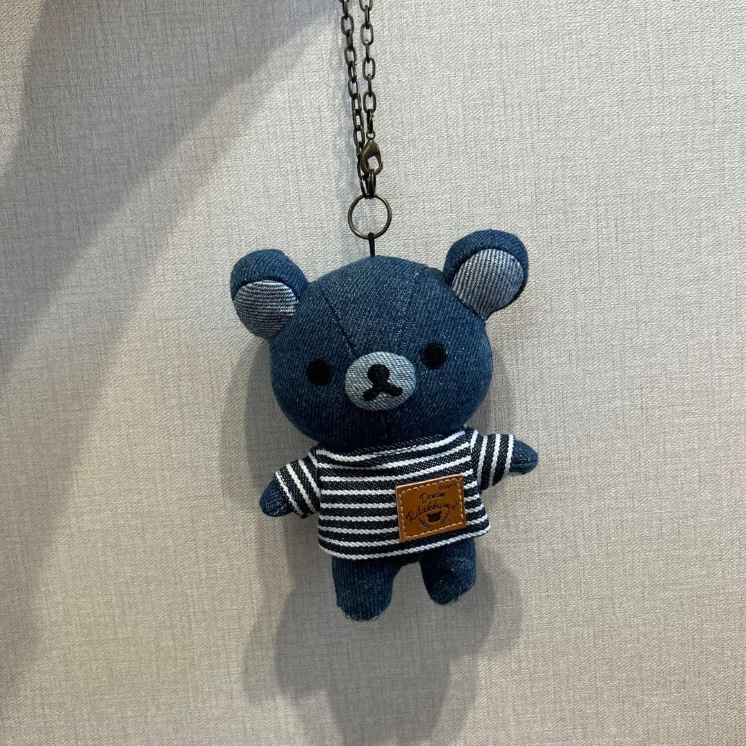 リラックマ 倉敷 デニムハウス限定品 リラックマぶらさげぬいぐるみ