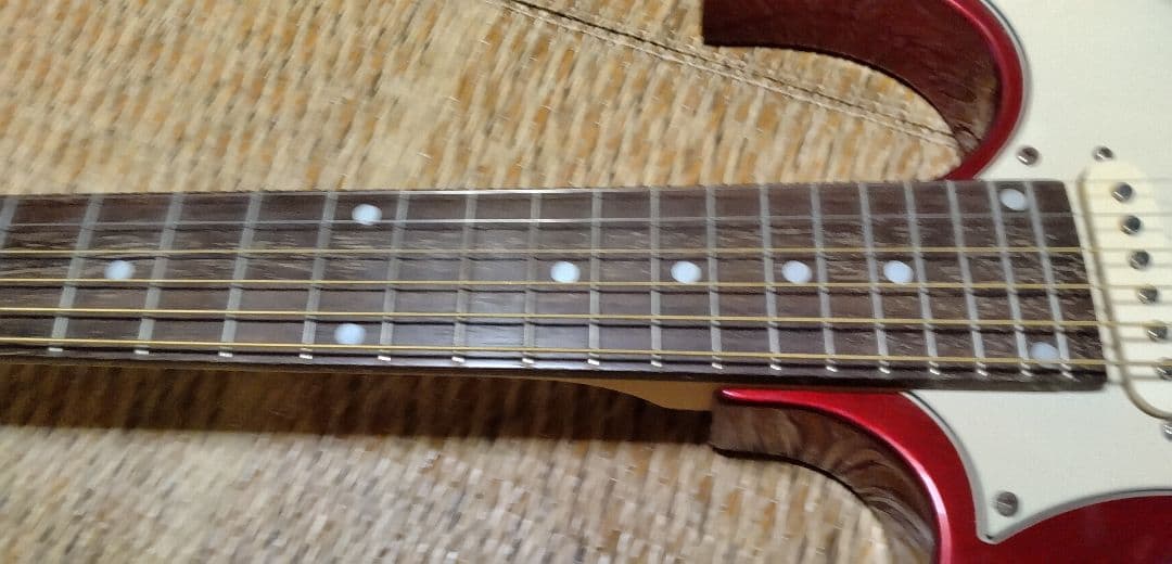 Photo Genic エレキギター 赤 ボディ