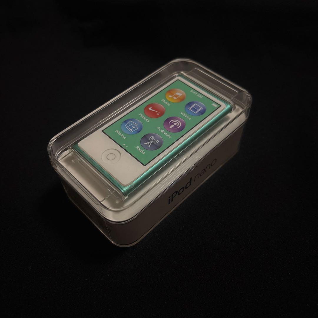 《iPod nano》第７世代16GB 希少グリーン【新品・訳あり】