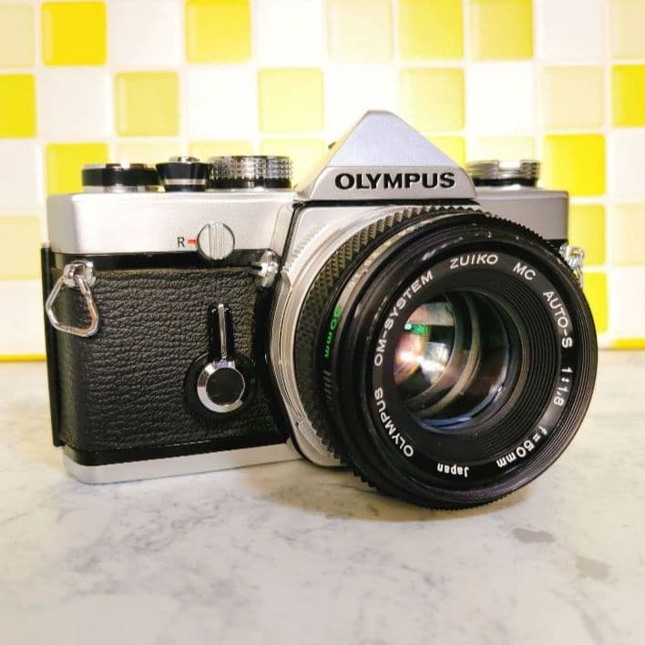 良品☆ OLYMPUS OM-1 一眼レフ フィルムカメラ レンズセット