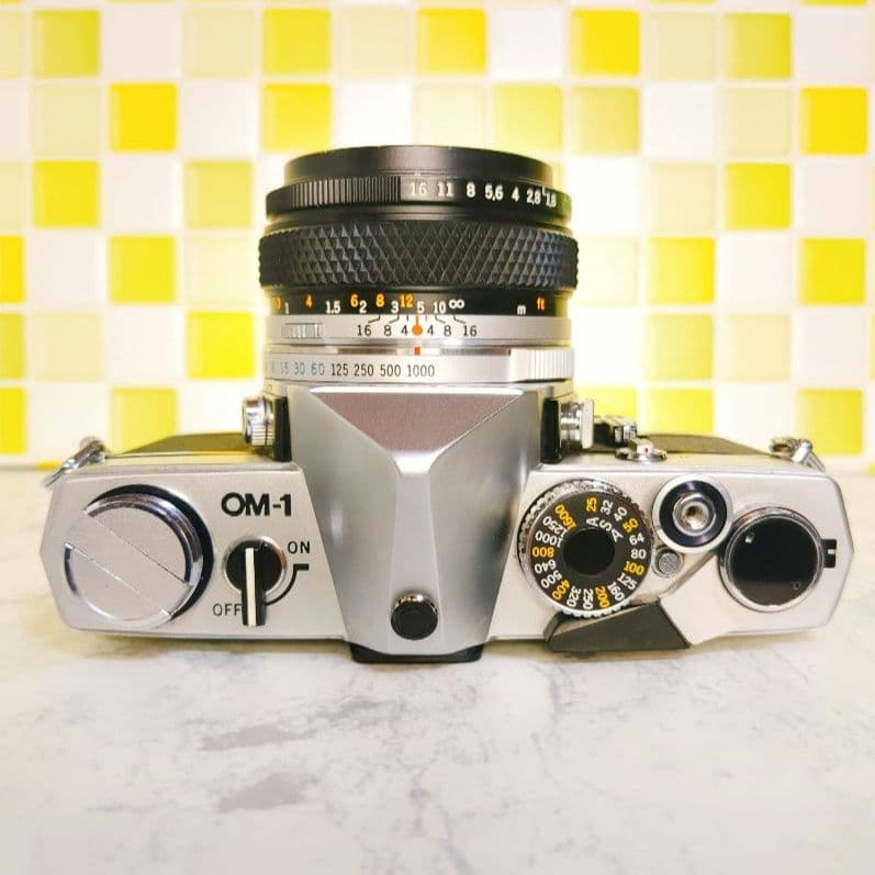 良品☆ OLYMPUS OM-1 一眼レフ フィルムカメラ レンズセット
