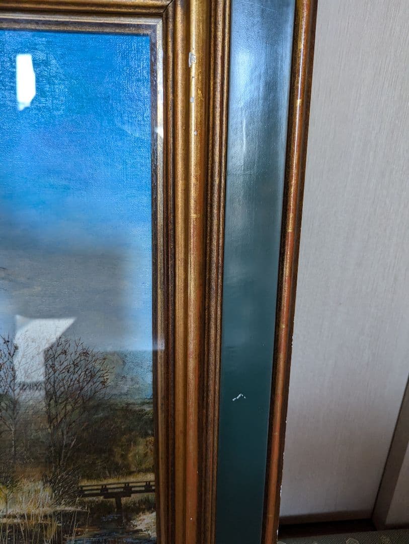 富士山の風景 油彩画【作品：西田義貞】