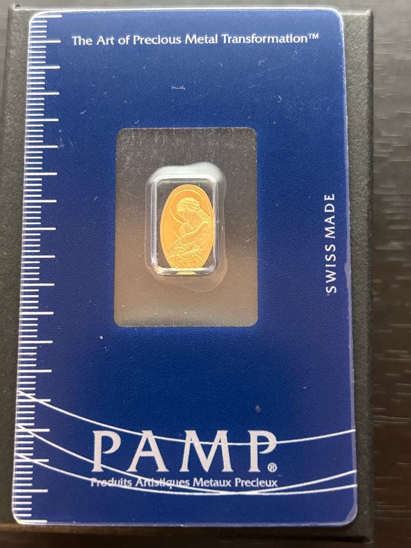 24金純金PAMP 999.9純金 マリアデザイン 1g