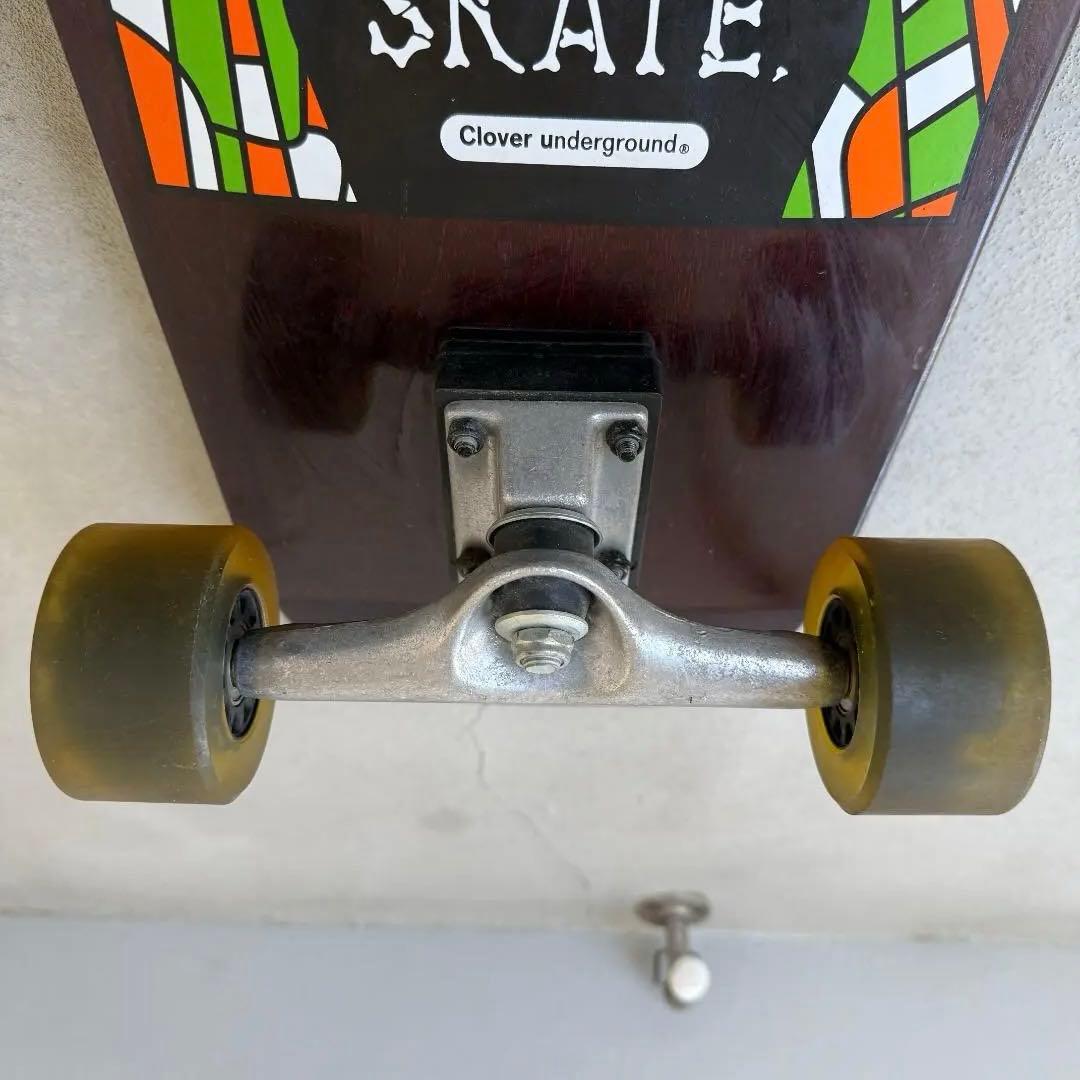 【本日限定】スケートボード ロング90cmコンプリート　キャデラックウィール