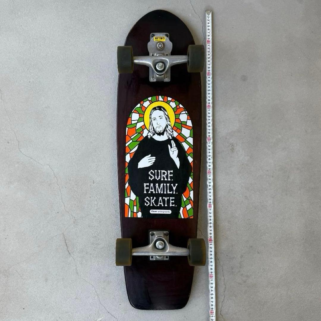 【本日限定】スケートボード ロング90cmコンプリート　キャデラックウィール